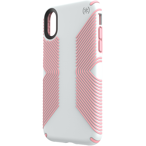 Speck Dove Gray / Tart Pink Presidio Grip Case iPhone XR Dove Gray